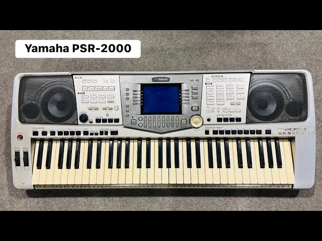 Yamaha psr 2000 Keyboard (Wilson music instruments 03371476660