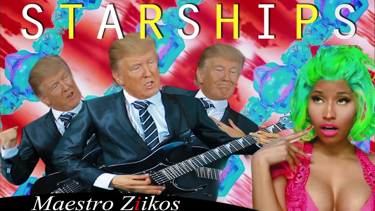 Donald Trump Singing Starships by Nicki Minaj