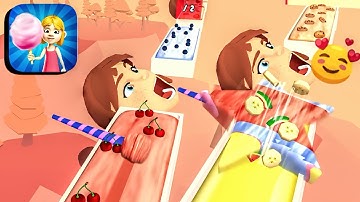 Cotton Candy Run 3D ​- All Levels Gameplay Android,ios (Levels 17-19)