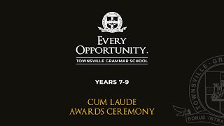 2020 Cum Laude Awards (Years 7-9)