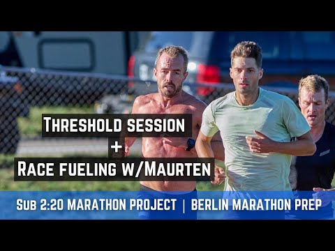 Sub 2:20 Marathon Project | E8 - Threshold Session + Race Fueling w/Maurten
