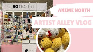 Anime North 2023  ARTIST ALLEY VLOG!