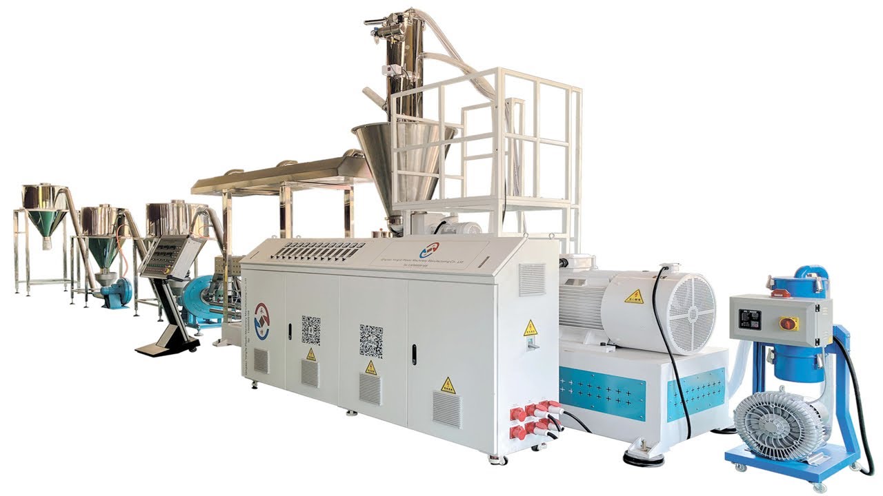Yongte WPC granulation machine with high capacity and low power