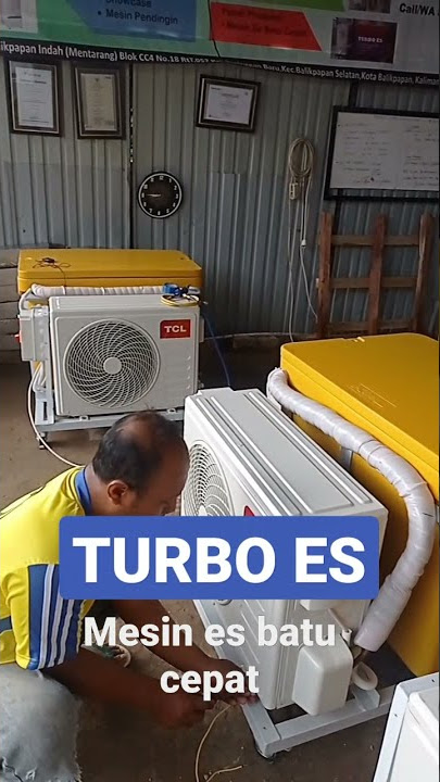 Mesin es batu cepat. Siap kirim seluruh Indonesia