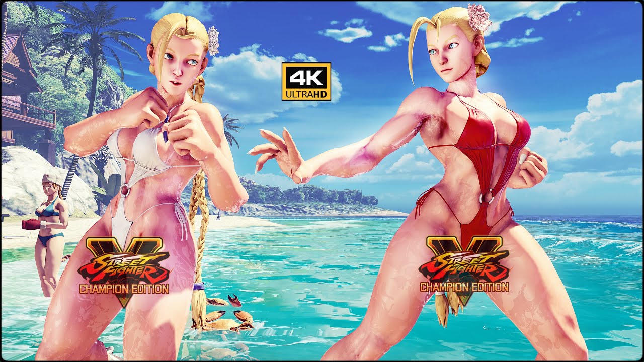 FMC - Street fighter IV - Mod Skins - Cammy bikini / Barlog w&b