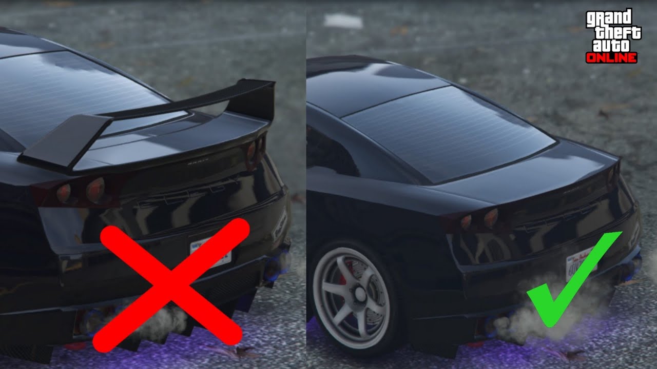 Как удалить спойлер в GTA Online