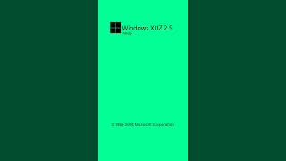 Windows XUZ 2.5 | Windows Never Released Shorts