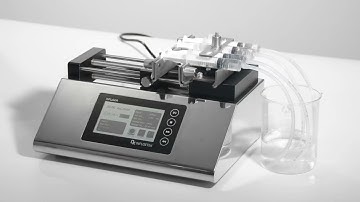 DK Infusetek ISPLab series syringe pump operation