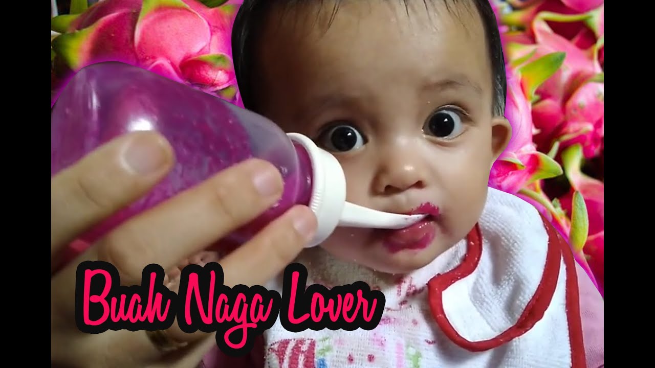 Buah Naga untuk Bayi 8 Bulan (MPASI) - YouTube