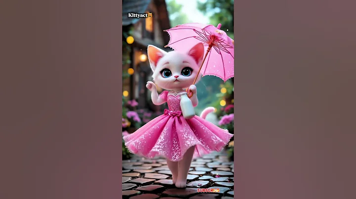 😻A white kitty drinking milk🍼 Dudi Dudi dam dam #shorts #shortsfeed #shortsviral #cat #cute