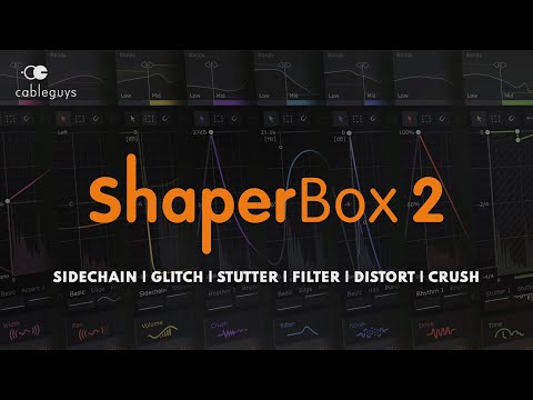 Cableguys ShaperBox 2 – New Pens, visual compression, envelope