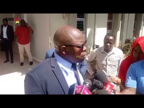 MWAMBE S LAWYER OPENS MWAMBE IS RELEASED ON BAIL REPORTING ZCO OFFICES 