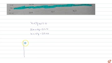 The value of `lambda` such that  `x+3y +lambda z=0, 2x + 4y-z=0, x+5y-2z =0` has a nontrivial s...