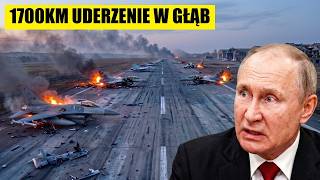 Najgłębsze Rosyjskie Bazy MILKNĄ: Ukraiński Atak Dronów AI 1700km W Głąb