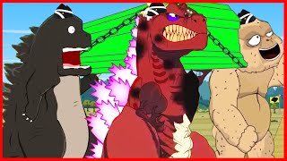 SHIN GODZILLA and Godzilla vs Evolution of White Kong - Coffin Dance Song (Cover)