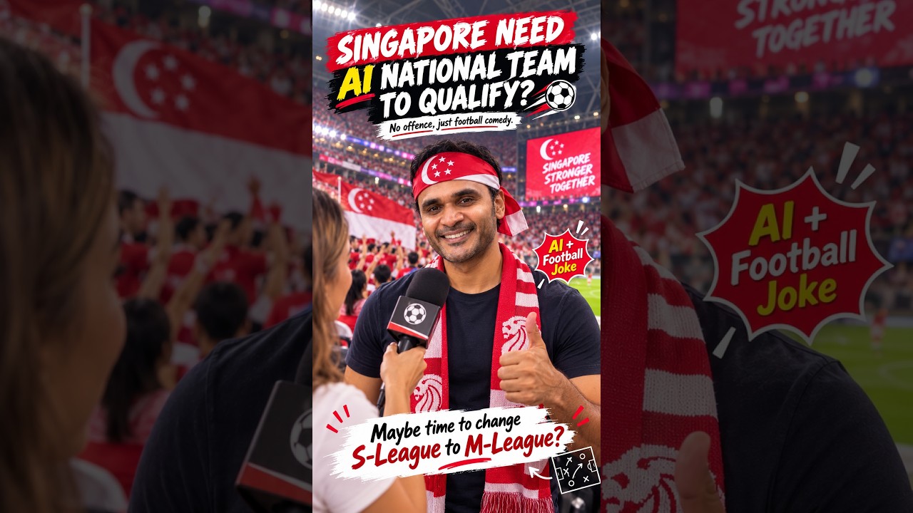 Singapore at the World Cup? 🇸🇬😂 Maybe It’s Time for a Major League Upgrade! . 🇸🇬⚽ #sgfootball