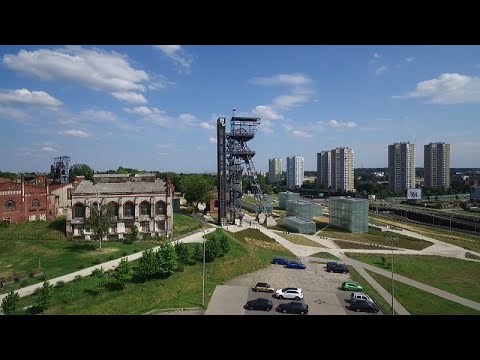 Muzeum Śląskie w Katowicach (dawna kopalnia Katowice) z powietrza: najpiękniejsze miejsca na Śląsku