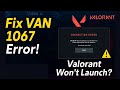 VAN 1067 FIX 2025: Valorant Has Encountered A Connection Error: TPM &amp; Secure Boot Guide