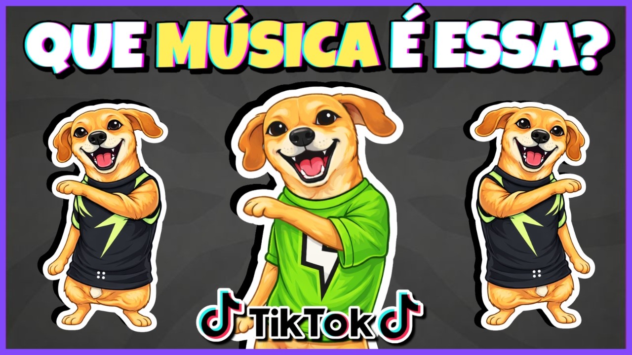 😱 ADIVINHE A MÚSICA DO TIKTOK 2026 COM EMOJIS 🎵🔥 QUEM TA CANTANDO?
