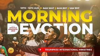 Full MORNING DEVOTION WITH APOSTLE EMMANUEL IREN | GENESIS 7 COMMENTARY | 11TH AUGUST 2026 Guide