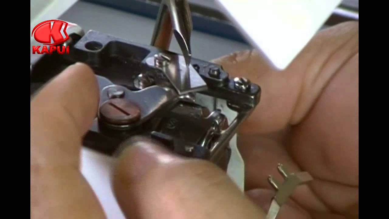 Kapuí - Montagem das facas da bordadeira eletrônica Brother de 6 e 10 agulhas