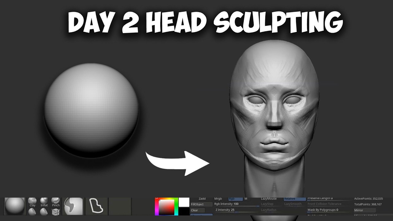 DAY 2 HEAD SCULPTING | 2026