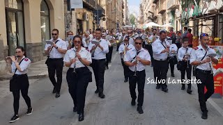 (PALERMO) - GIRO DELLA BANDA MUSICALE 