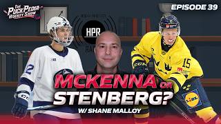 McKENNA vs. STENBERG: Who’s Going 1st Overall?! ft. Shane Malloy | The PuckPedia Hockey Show Ep. 39
