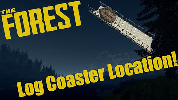 How to get the log coaster blueprint | The Forest Guide