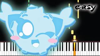Geometry Dash - Moonlight - EASY Piano Tutorial by TOLE