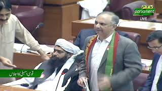 PTI's Prime Minister Candidate Omar Ayub Khan First Speech in National Assembly of Pakistan