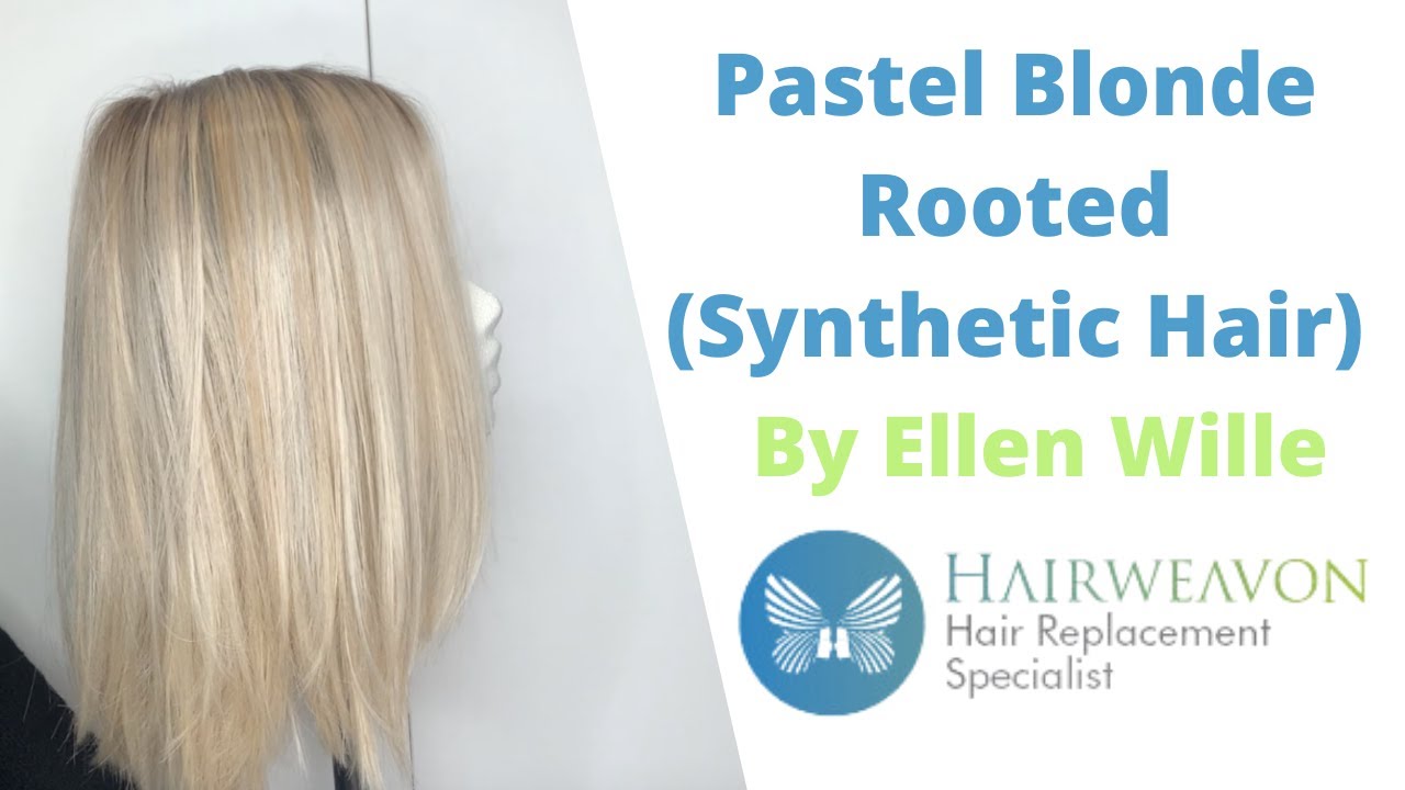 Ellen Willie Pastel Blonde Wig WIG REVIEW: Ellen Wille Drive in color Pastel Blonde Rooted  main image 2