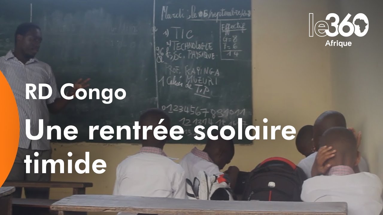 Rentrée scolaire en RDC: à l’appel, les profs répondent présents, pas les élèves