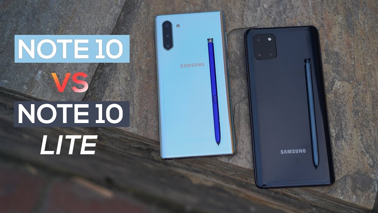 Galaxy Note 10 Lite vs. Note 10: Which Samsung phone should you buy?