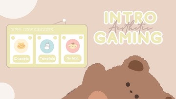 PIXEL GAME INTRO CUTE + AESTHETIC | FREE FONT GAMING TO USE | BY IT