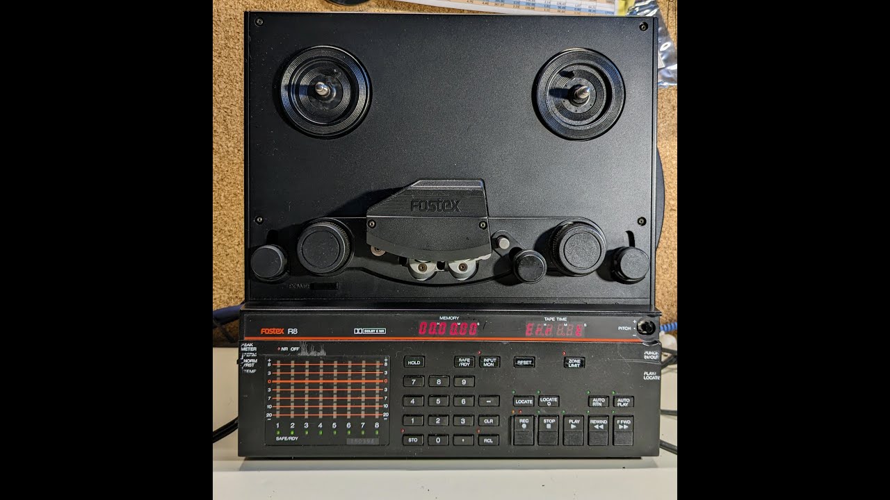 Fostex R8 Reel to Reel Tape Recorder