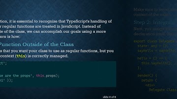 How to Bypass TypeScript Error TS2339 and Define Class Methods Outside a Class