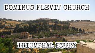 Download lagu Dominus Flevit Church Tour: Triumphal Entry on the Mount of Olives! Place Jesus Wept over Jerusalem!