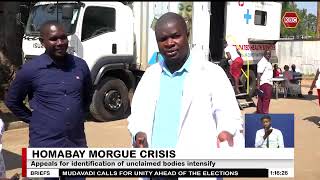 Homa Bay Referral Hospital issues notice for collection of unclaimed bodies