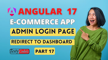 Angular 17 ecommerce project from scratch |Admin login page in angular 17