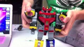 Go Go Parody Ranges - MMPR Dino Megazord