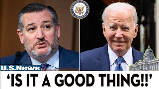 'IS IT A GOOD THING- Ted Cruz CONFRONTS Biden after MENTAL health reject...INSTANTLY Gets an OVATION