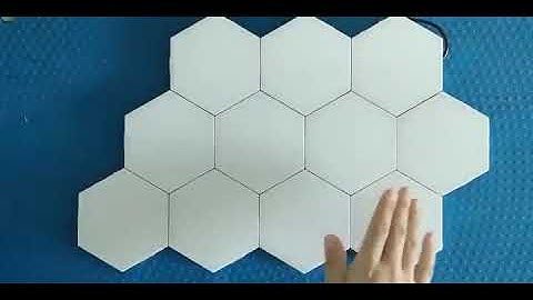 Honeycomb LED Quantum Light Touch Night Lamp Modular Hexagonal Wall lamp