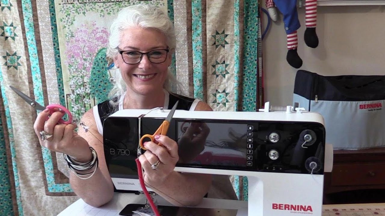 How to Keep Your Sewing Snips Handy at Your Sewing Machine YouTube