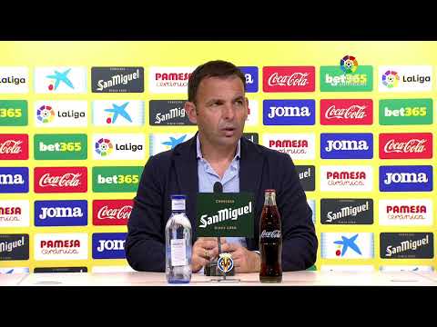Rueda de prensa Villarreal CF vs Athletic Club - Rueda de prensa Villarreal CF vs Athletic Club