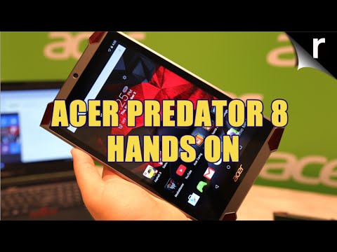 Acer Predator 8 gaming tablet Hands-On Review @ IFA 2015