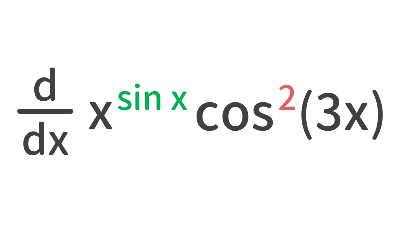 Logarithmic Differentiation Of X sin X cos 2 3x Derivative logarithmic-differentiation-of-x-sin-x-cos-2-3x-derivative