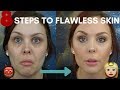 8 Steps to FLAWLESS skin from the DRUGSTORE!!