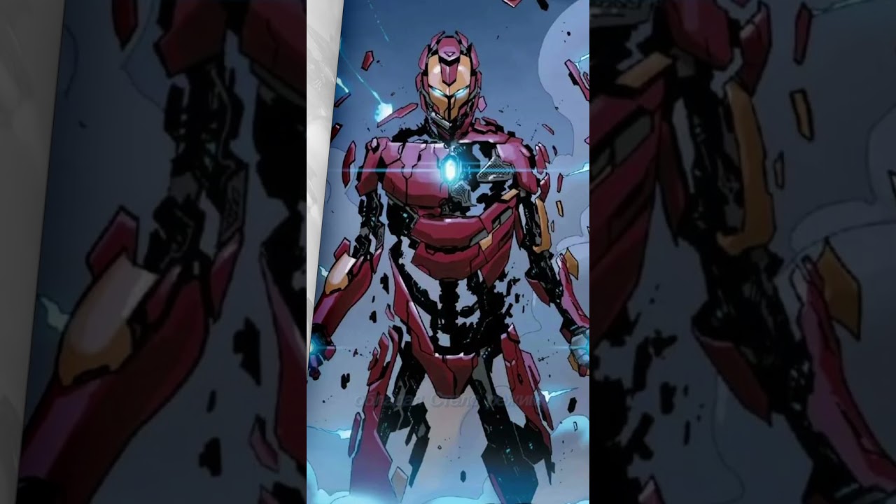 Топ 3 сильнейших костюмов Железного Человека #argusgu #ironman #tonystark #marvel #comics