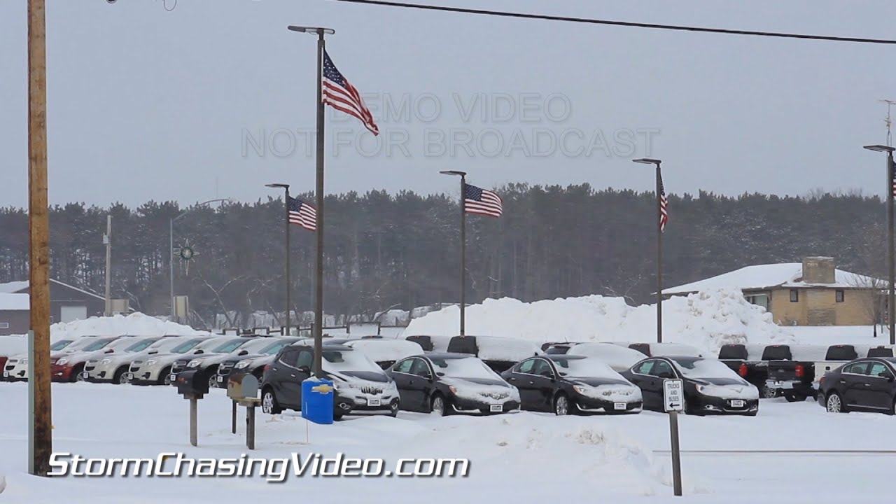 1/1/2015 Rice Lake, WI First Snow of 2015
